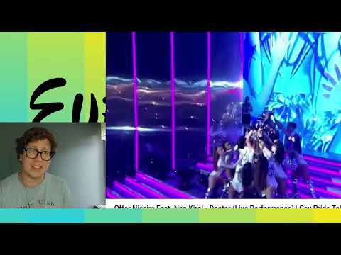 Offer Nissim Feat. Noa Kirel - Doctor (Live ) | Gay Pride Tel Aviv 2024 #reaction #noakirel