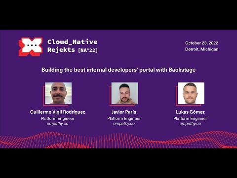 Building the best internal developers' portal with Backstage