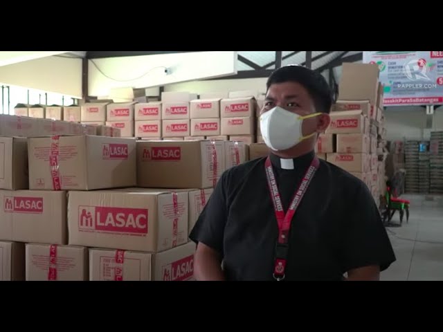 [WATCH] ‘Divine Intervention’: How the church helps evacuees during Taal unrest