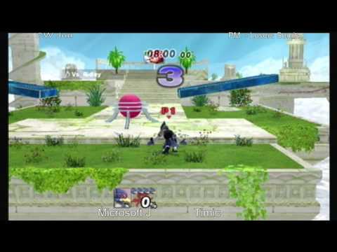 CW Jun'17 - PM Singles Losers Semis - Microsoft J (Falco) Vs Timic83 (Zelda, Sheik)