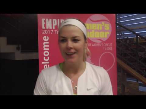 Tereza Švecová po vítězství v prvním kole kvalifikace Futures v Trnavě