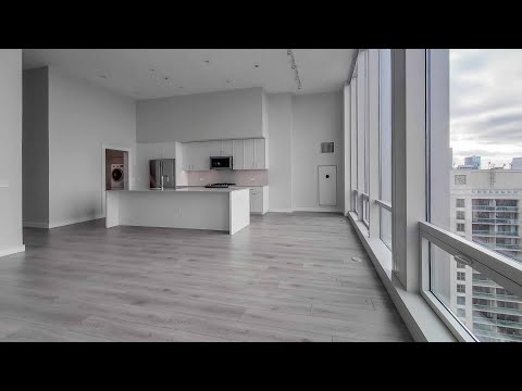 A River North 2-bedroom + den CB3 at the luxury One Chicago Apartments