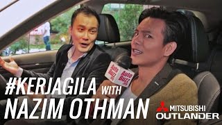 Actor Nazim Othman: #KerjaGila in the Mitsubishi Outlander - AutoBuzz.my video