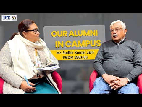 An inspiring Legacy Talk with Mr. Sudhir Kumar Jain, proud Alumnus of IIBM.#iibmpatna #bbacollege