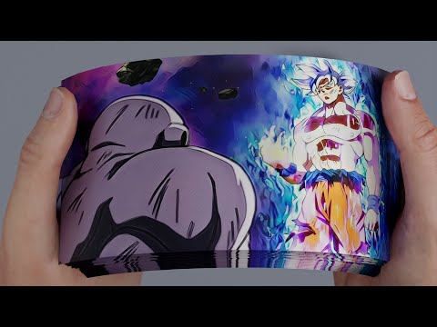 Mastered Ultra Instinct Goku Loses Control on Jiren | Dragon Ball Super Flipbook