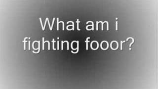 Yellowcard - Fighting (lyrics)