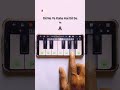 Dil Ne Ye Kaha Hai Dil Se Piano Tutorial