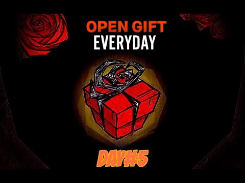 Opening a daily gift every day on Don't Starve Together.day#5
