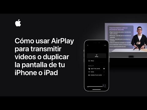 Cómo reproducir música y video a AirPlay desde iPhone o iPad a Mac