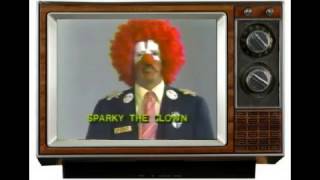 Sparky The Clown Stop Drop & Roll PSA