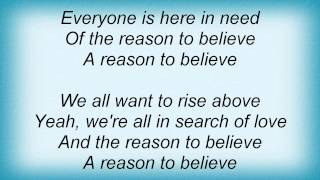 Jaci Velasquez - Reason To Believe Lyrics