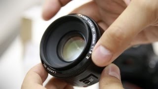 Canon EF 50mm f/1,8 II (2514A011) - відео 8