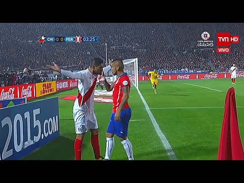CHILE VS PERÚ ● CUANDO LOS JUGADORES PIERDEN EL CONTROL!!!