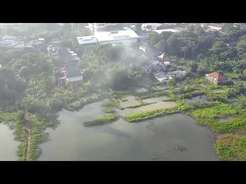 Suasana Pagi Lapangan Basket Perum Satwika Permai |@mylensadrone #dronevideo #dronesjrcf11s4kpro