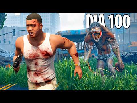 SOBREVIVÍ 100 DÍAS en un APOCALIPSIS de PARÁSITOS ZOMBIES en GTA 5