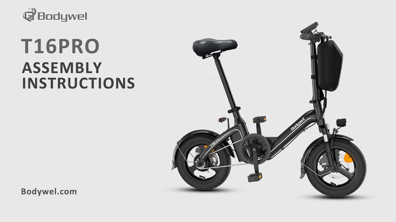 Bodywel T16 Pro Mini Foldable Electric Bike Unboxing