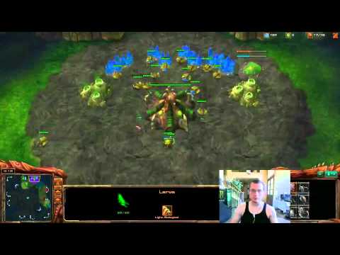 IdrA [FPVOD w/C] vs EtsurLizzuma - [ZvT Shattered Temple 1v1]