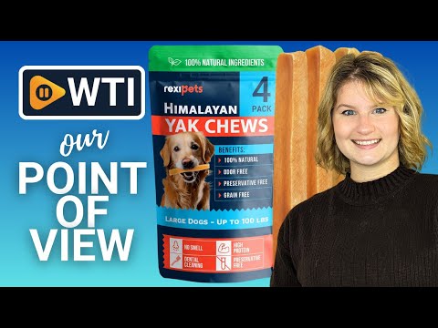 100% Natural Yak Cheese Himalayan Dog Chews for All Breeds - Lactose Free Yak Chews for Small - WTI product video review