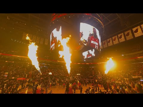 2025-26 Miami Heat Home Opener Introduction (vs New York Knicks 10/26/25)