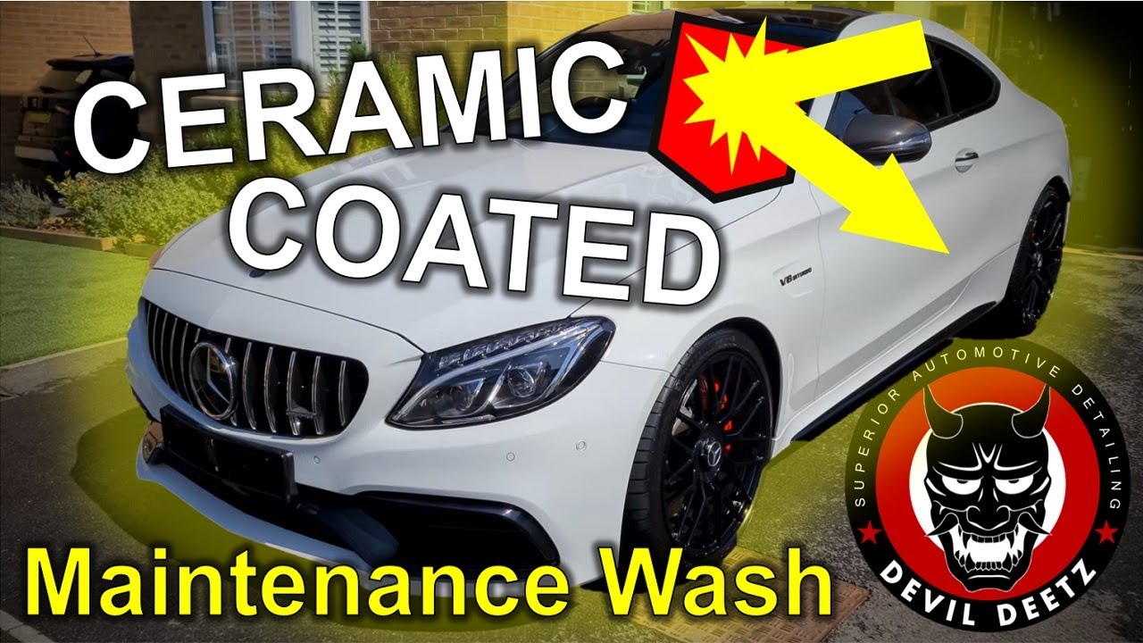 The BEST detailing products combination for a ceramic coated car!