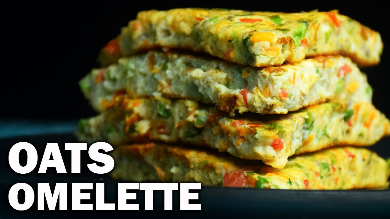 ওটস দিয়ে স্বাস্থ্যকর রেসিপি | Oats Omelette | Easy Healthy Breakfast Recipe | Weight Loss Food