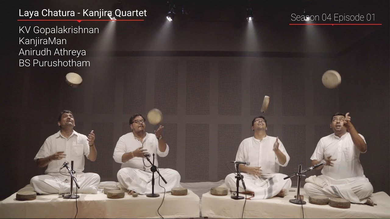 Kanjira Quartet - Indian Percussion - MadRasana Unplugged