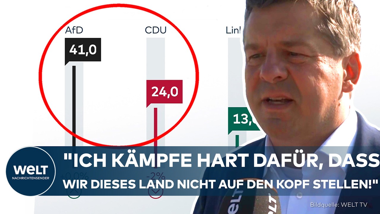 AFD-KNALLER: AfD bleibt auf Erfolgskurs! CDU gerät stärker unter Druck und kämpft gegen Abwärtstrend