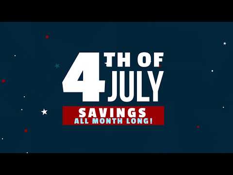 4th of July Savings