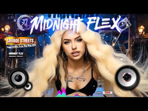SAVAGE STREETS🐾 | Aggressive Trap Hip-Hop Mix – High-Energy 808, Street Rap & Workout Motivation