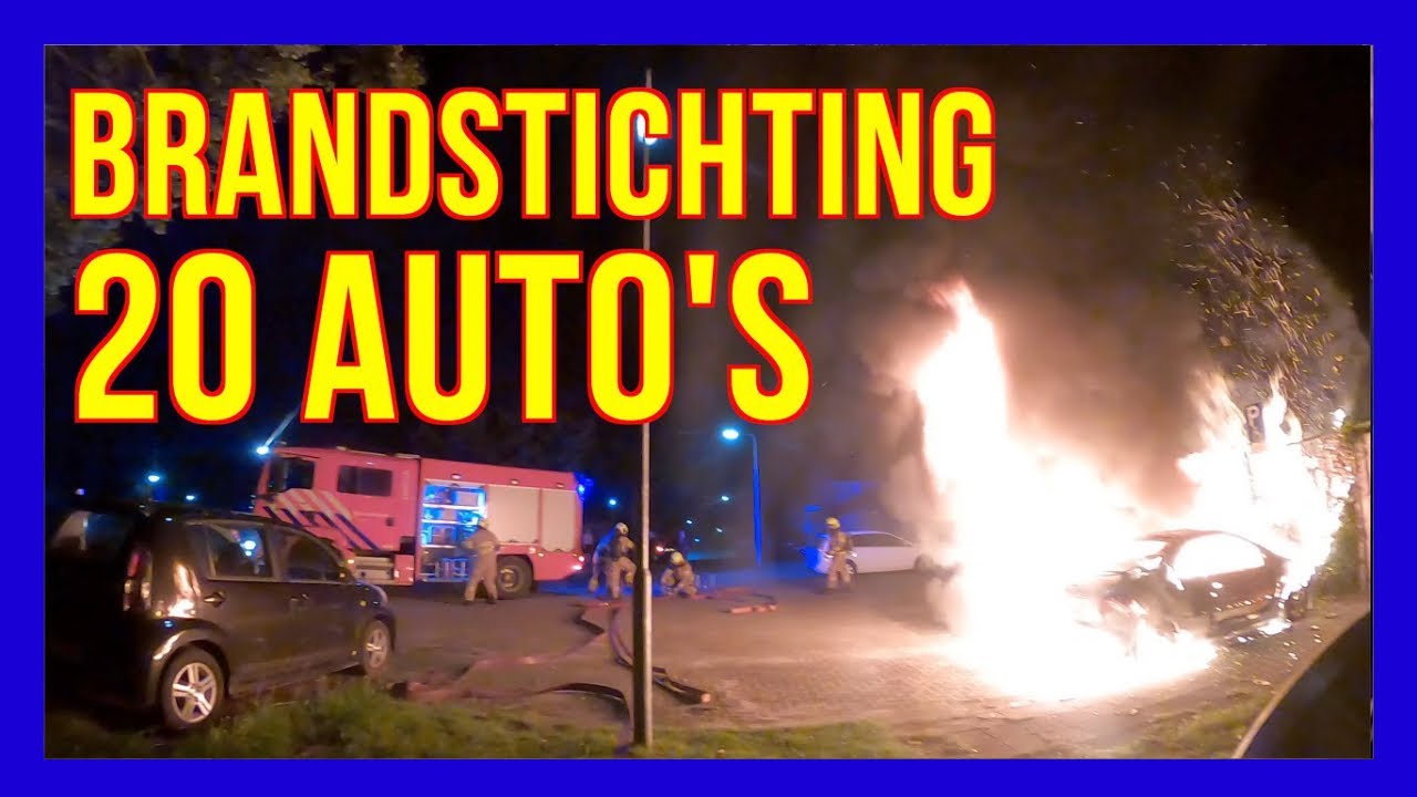 Autobranden Ede Veldhuizen – VOLUNTEERS DUTCH FIREFIGHTERS –