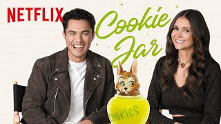 Nina Dobrev Finally Follows Darren Barnet on IG | Love Hard | Netflix Cookie Jar video