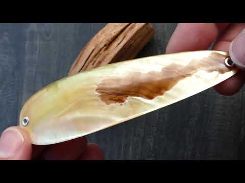 Gold Lip Perlmutt Tropfen / Art.Nr.GLT12