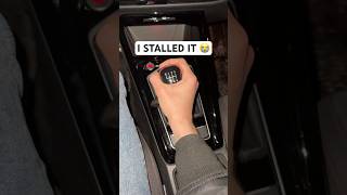 New Manual Driver STALLS HORRIBLY #cars #manual #hoonhaus