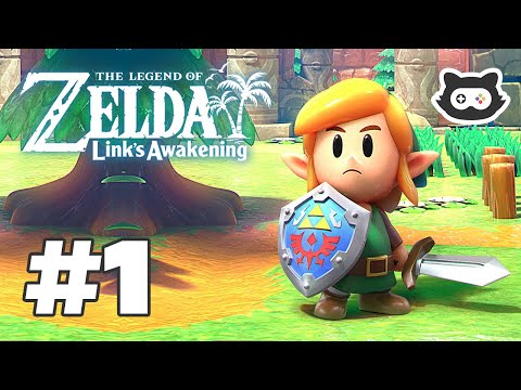 The Legend of Zelda: Links Awakening - Gameplay Walkthrough (PART 1: TAIL CAVE)