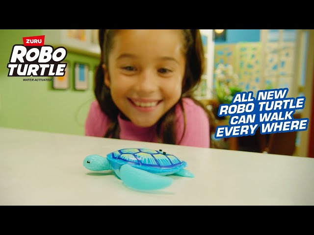 Интерактивная игрушка Robo Alive – Робочерепаха (голубая)