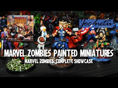 Marvel Zombies Painted Miniatures Part 10 ? | FULL Kickstarter All-In Display!