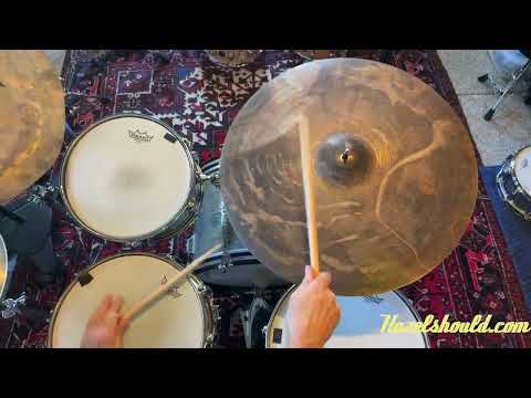 Dark Dry Sabian AA APOLLO 22” Ride or Crash MULTI 2416 g GORGEOUS Organic image 8