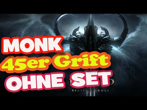 Diablo 3 Monk 45er Grift OHNE Setitems | Errungenschaft | Season 25 | Tipps Tutorial Guide | deutsch
