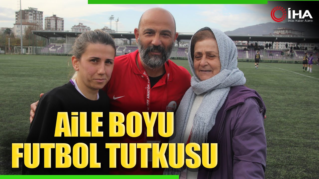 Takımın Başkanı Anne, Antrenör Oğlu, Futbolcusu Da Gelin