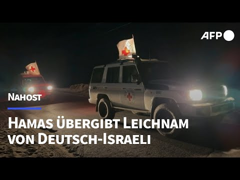 Hamas übergibt Leichnam von Deutsch-Israeli an Israel | AFP