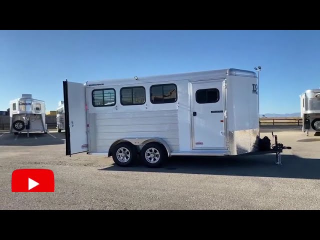 Preview image of 2020 Logan Coach Bullseye 3 Horse Bumper Pull youtube video