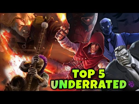 My Top 5 Most Underrated Champions in the game | MCOC