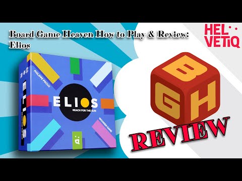 Boardgame Heaven How To Play & Review 200: Elios (Helvetiq)