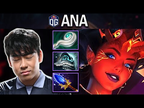 OG.ANA QUEEN OF PAIN WITH 23 KILLS - DOTA 2 7.27 GAMEPLAY