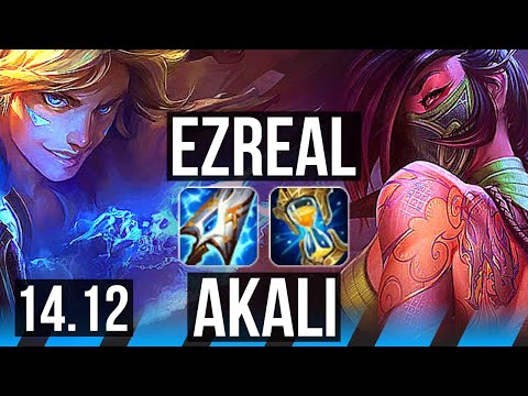 EZREAL vs AKALI (MID) | Rank 8 | BR Challenger | 14.12