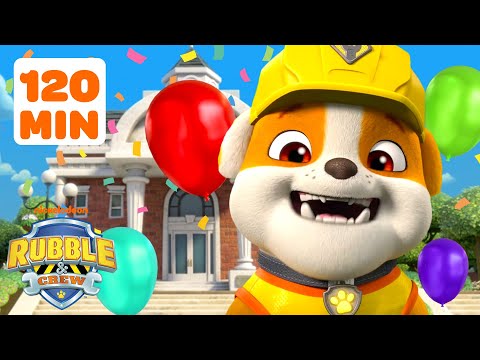 Rubble's Birthday Celebrations & Parade Day! w/ Charger & Wheeler | 2 Hours | Rubble & Crew