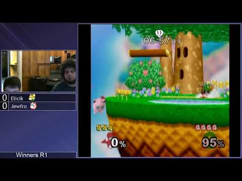 MMOM185 SSBM - elicik (Fox) vs. JoeFro (Jigglypuff) - Melee WR1