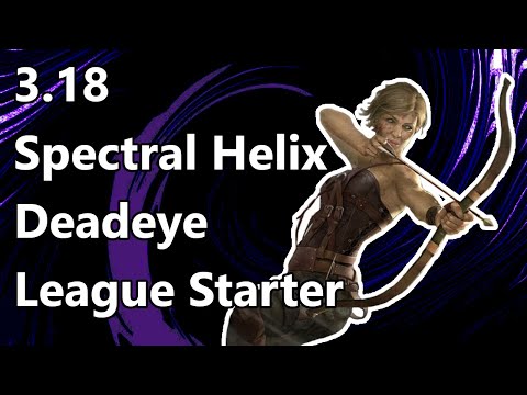 3.18 Spectral Helix Deadeye League Starter | Path of Exile Sentinel League
