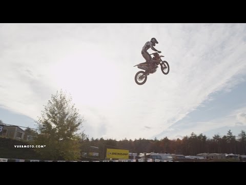 Insanely Huge Huck on a 450cc: The MX207 Launchpad - vurbmoto