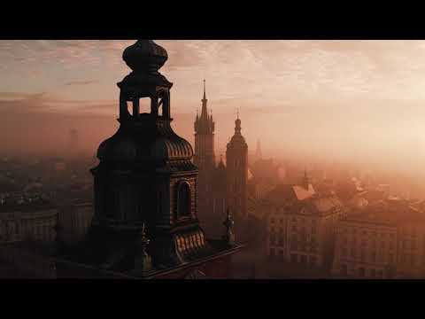 Wschód i zachód słońca Kraków / Sunrise and sunset in Krakow - drone video